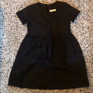 Madewell black XS dress